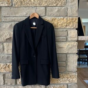 J. Crew Classic Dark Navy Wool Suit Jacket